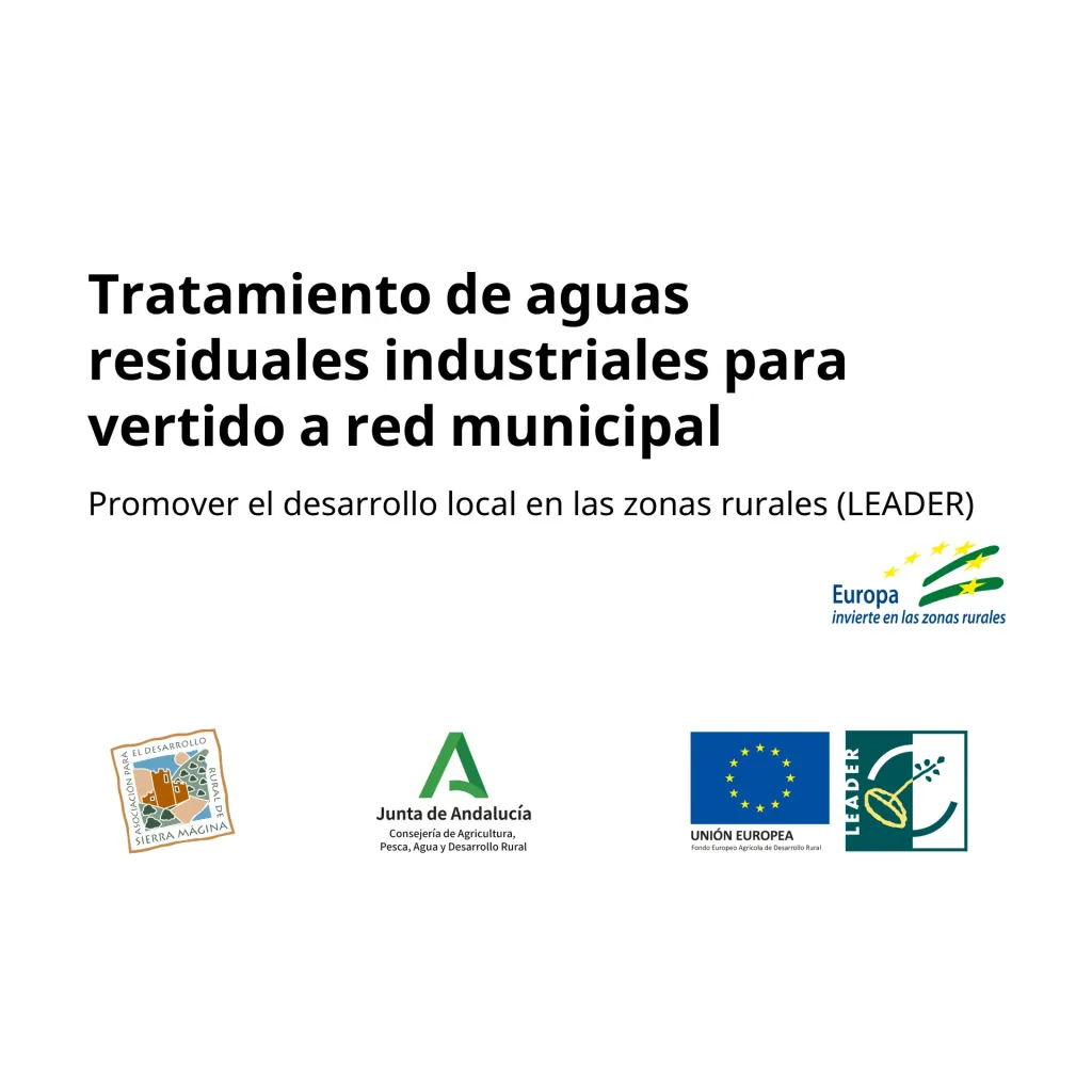 Subvención recibida para el tratamiento de aguas residuales industriales