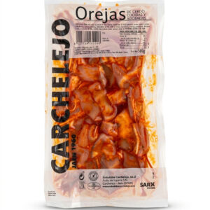OREJAS COCIDAS ADOBADAS PIEZA DE 500g