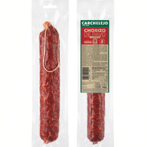 CHORIZO EXTRA PAVO PIEZA 250G