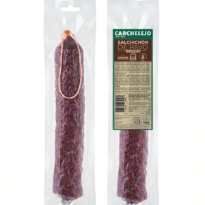 SALCHICHON EXTRA PAVO PIEZA 250G