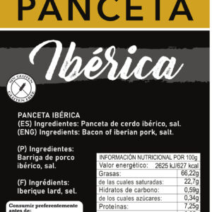 PANCETA IBERICA 1/2 VACIO